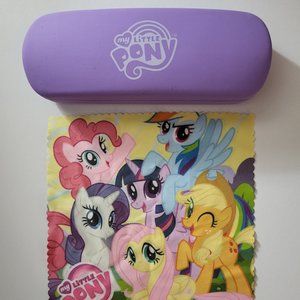 My Little Pony Eyeglass Case & Cleaning Cloth Children Girls Kids Glasses Case